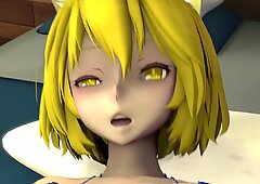 Maid Pleasures her Dark Demon Mistress