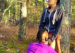 Outdoor Quickie Almost Got Her Pregnant