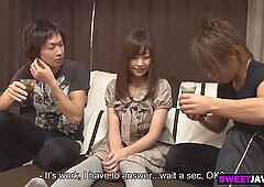 step sister fucks her brother and his friend