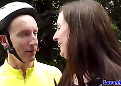 Euro english milf in stockings anal fuck