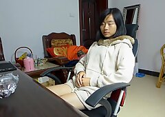 chinese footjob