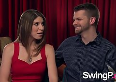 Busty chicks get fucked out by friends