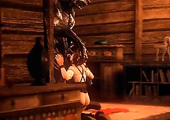 SAMUS ARAN VS MONSTER 3D Dirty ANAL Part 2. - Kristy Black