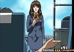 Cute tour guide learns about gangbang - Hentai.xxx