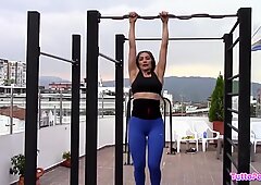 yes!!! fitness hot ASS hot CAMELTOE 89