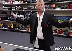 Crazy twink fucked for money