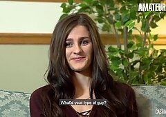 AmateurEuro - Shy Newbie Eva Lyx Tries First Time Adult XXX