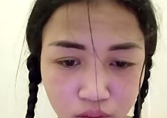 Thai Teen Masturbate in Public Toilet